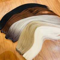 Продам біопротеінове волосся на трессах 70см 150 грам