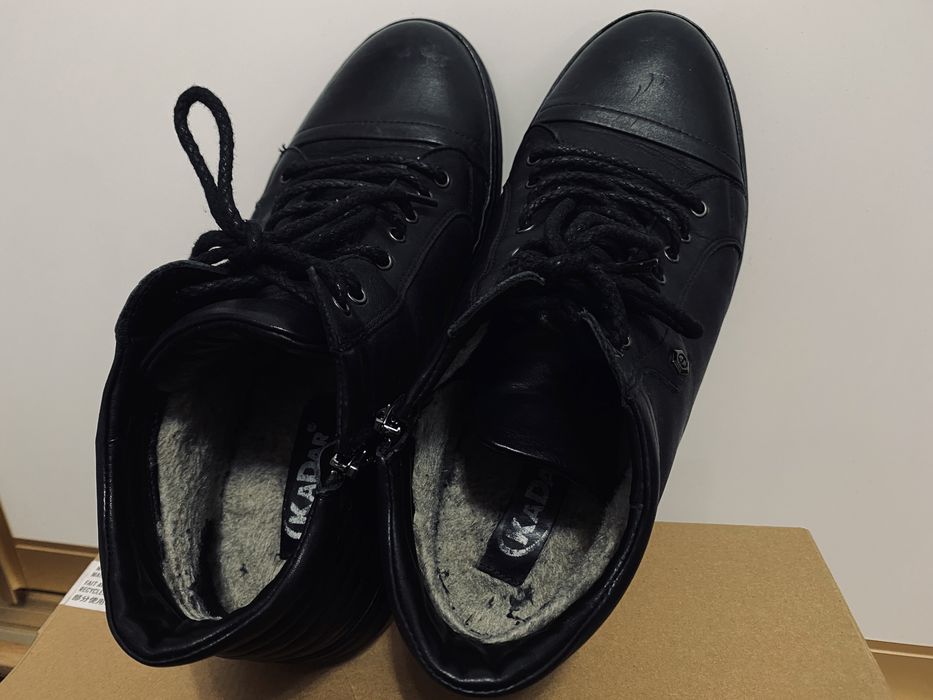 Шкіряні чоловічі черевики