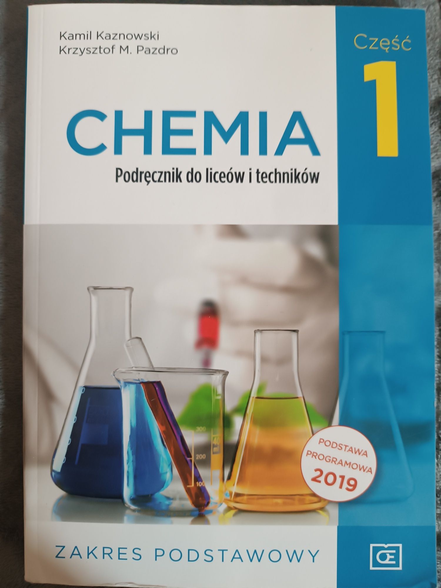 Chemia 1 podręcznik do liceów i techników zakres podstawowy