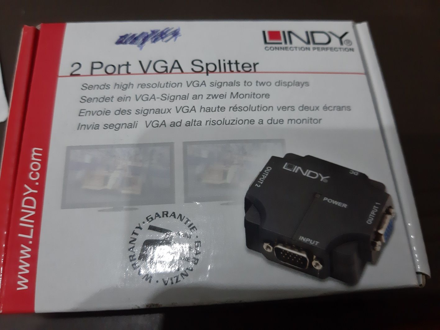 2 Port VGA Splitter