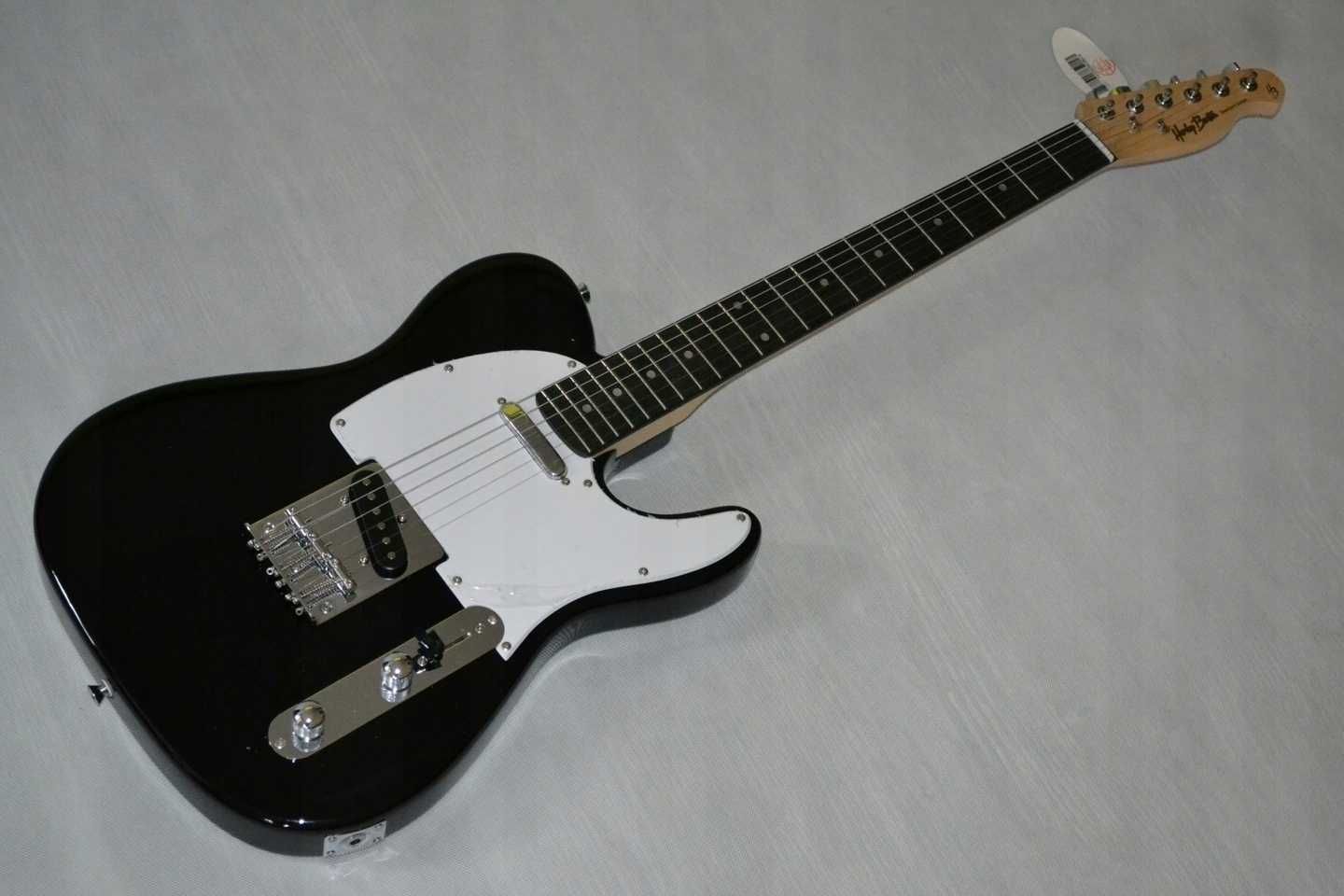 Harley Benton TE-20 BK TELECASTER nowa gitara - ustawiona!