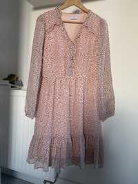 Różowa sukienka damska rozmiar 38 M