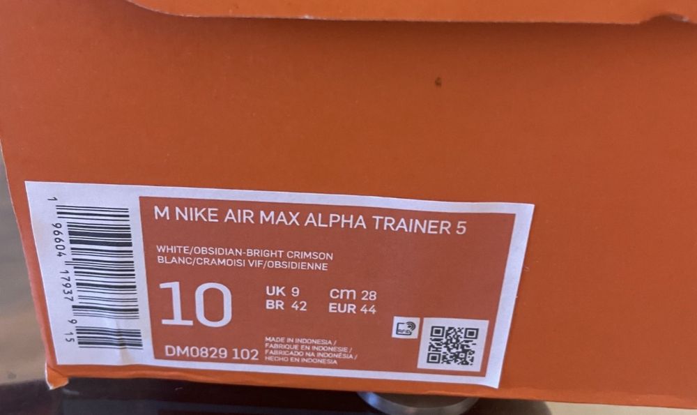 Nike Air max Alfa trainer 5, US-10, 44