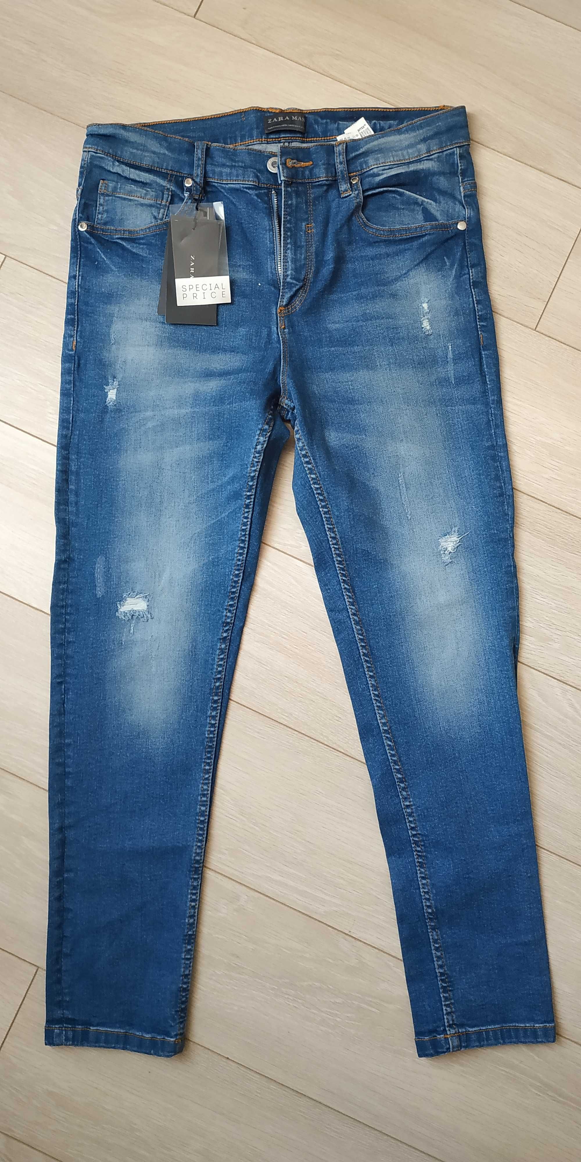 Zara Men Skinny, джинсы мужские,
42 размер