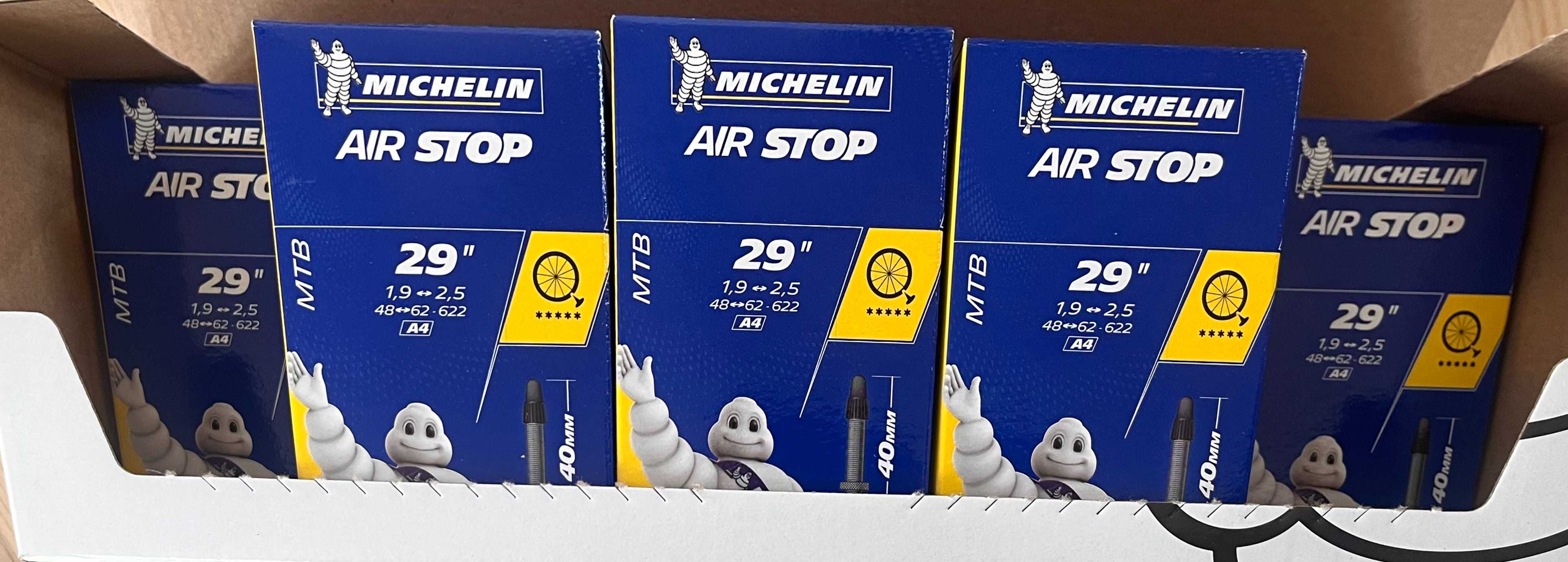 Dętka MICHELIN 29" AIRSTOP A4 29 x1,9 - 2,5, 48/62X622  Presta 40 mm