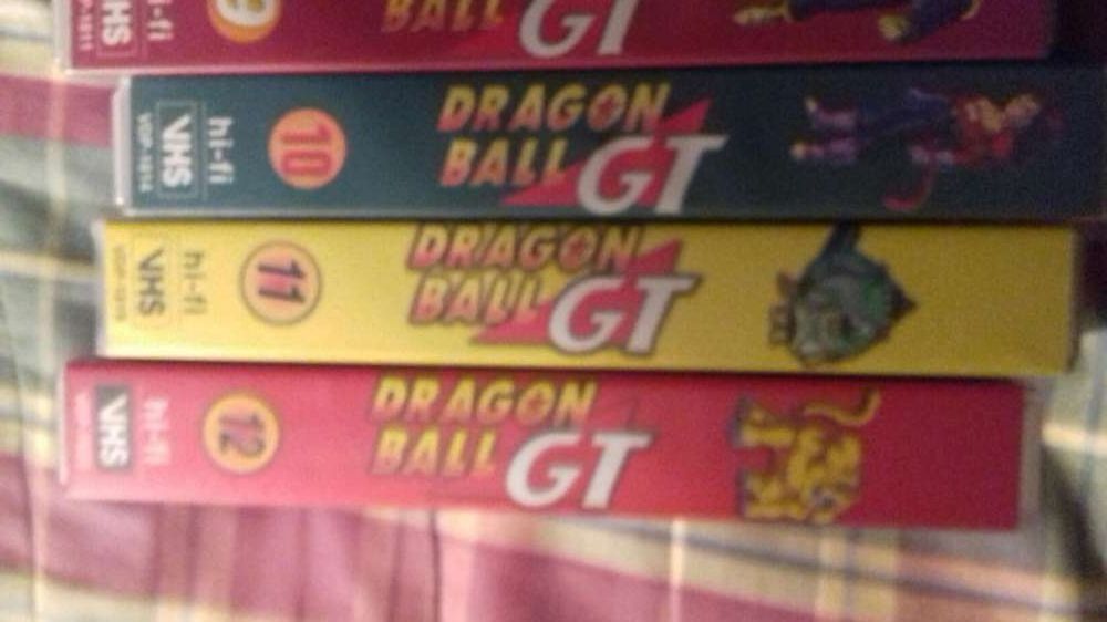 Cassetes VHS Dragon Ball GT