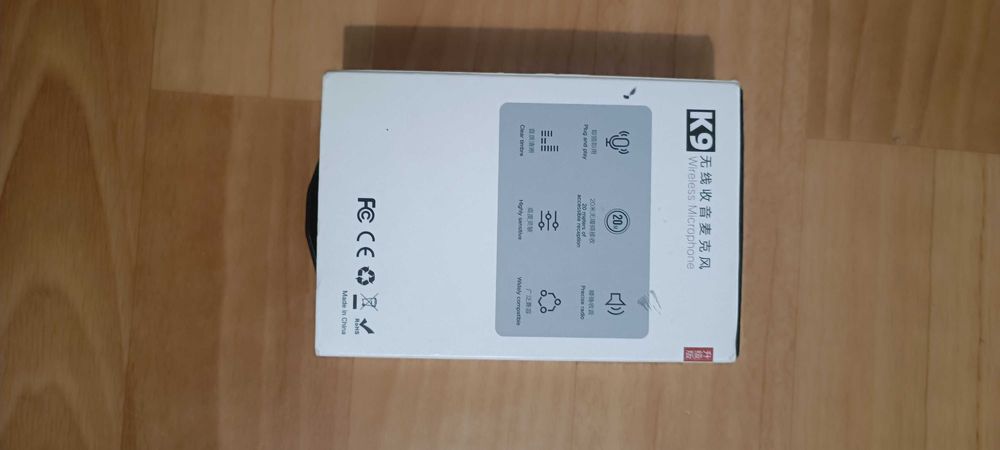 Мікрофон бездротовий K9  2 мікрофона з Type-C для iPhone та Android