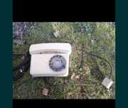 Telefon  tulipan PRL Zabytek