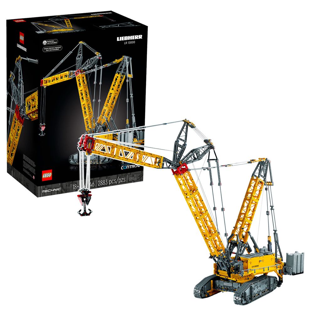 Lego Technic Лего 42146 Гусеничный кран Liebherr LR 13000, Техник.