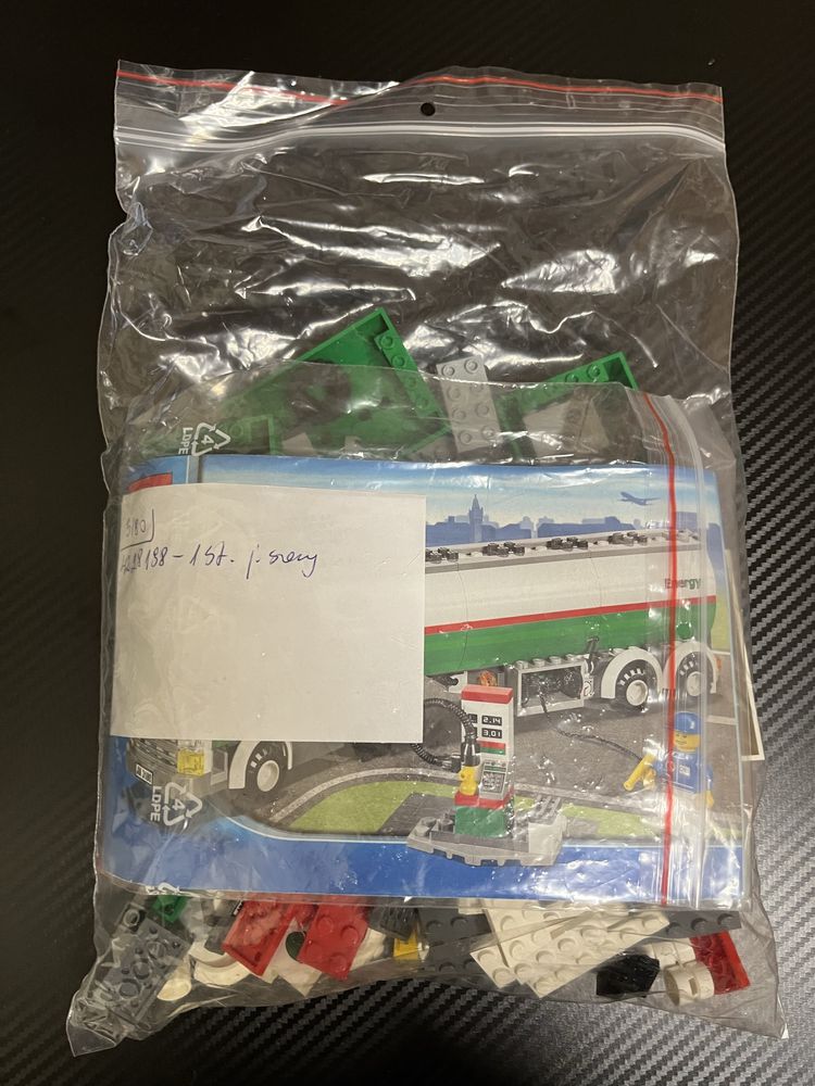 Lego City 3180, Cysterna - brakuje jednego elementu