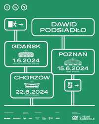 Dawid Podsiadło 2 bilety Gdańsk 2.06