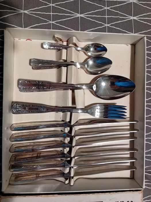 Sztućce posrebrzane