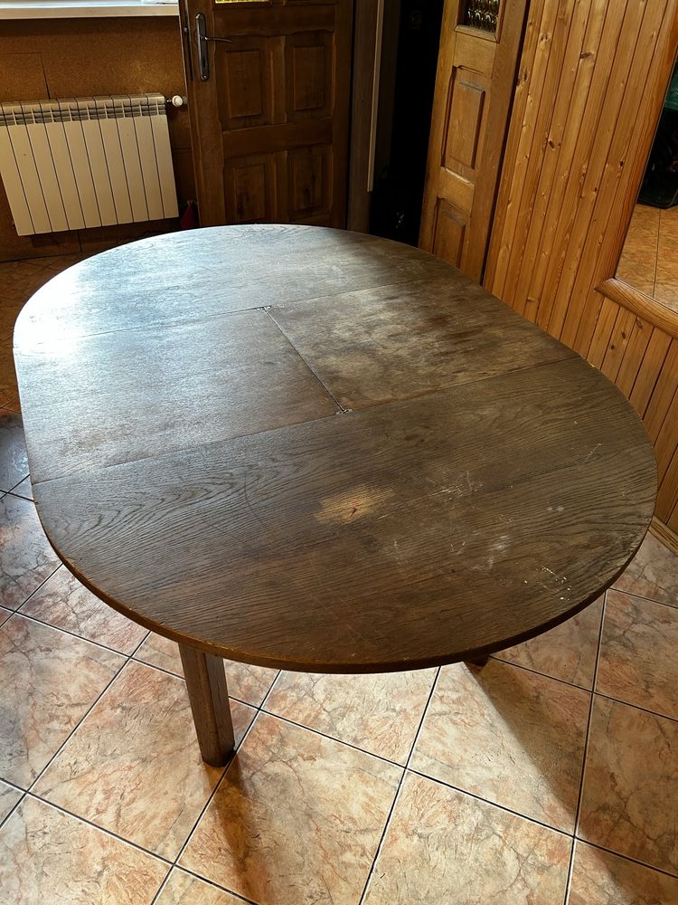 Stół drewniany składany / rozkładany vintage