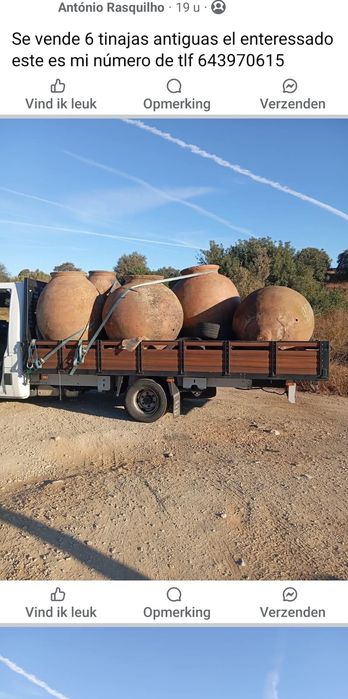 Talhas de barro/potes de barro/ânfora de barro