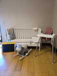 Conjunto bebé (Berço + colchão + proteção + capa + cadeira) IKEA
