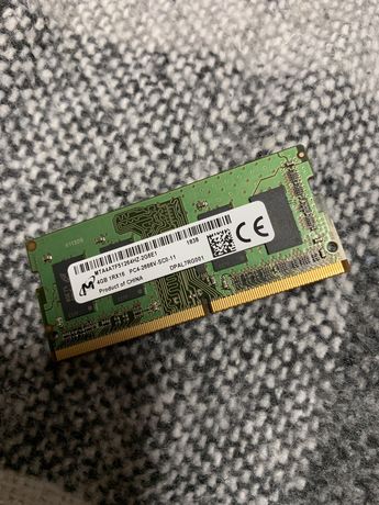 SODIMM Micron 4Gb DDR4 2666 МГц для ноутбуков