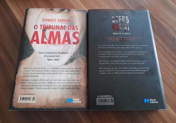 Livros Donato Carrisi