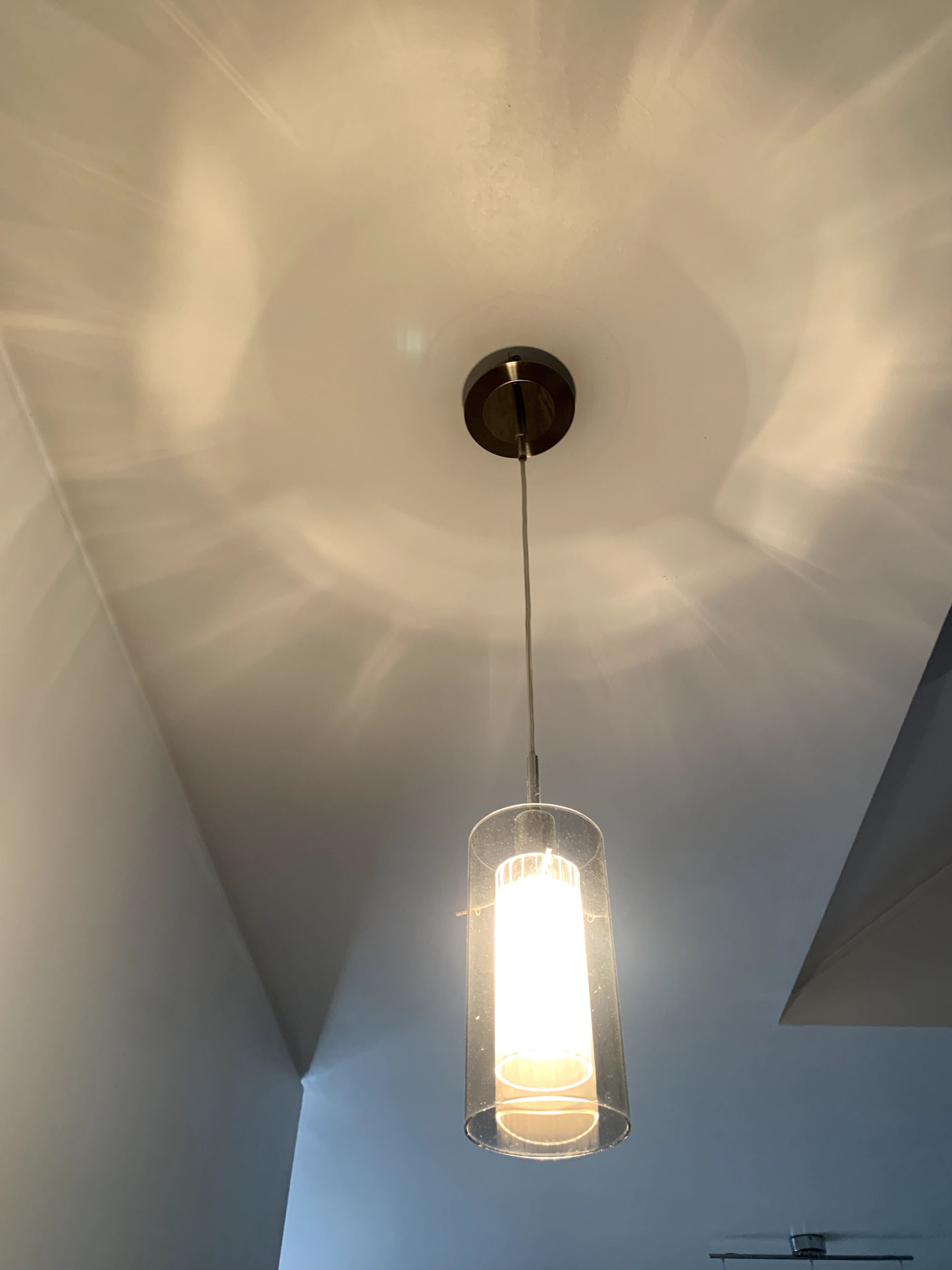 Candeeiro Interior Cinzento de Teto para Sala