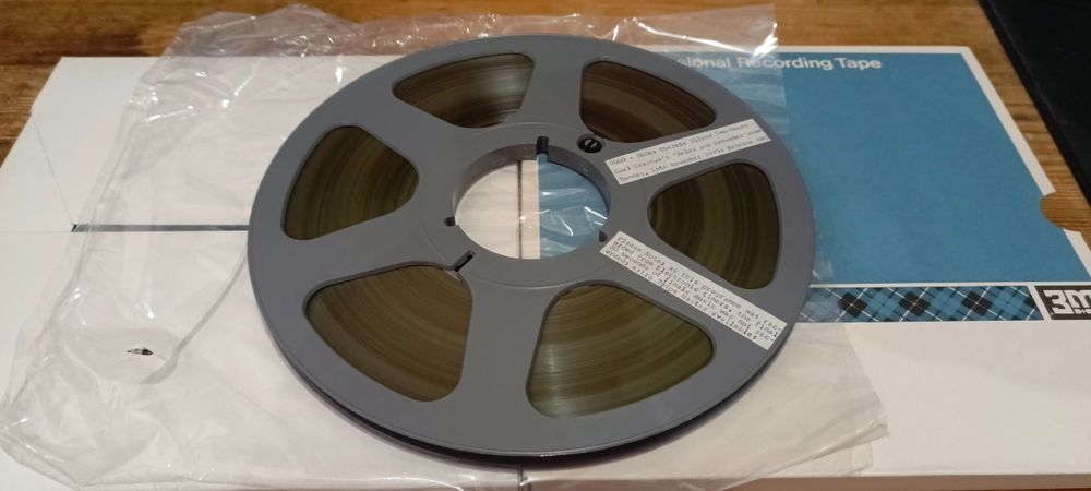 Катушки, бобіни Scotch 3M.  (Професійна, студійна)