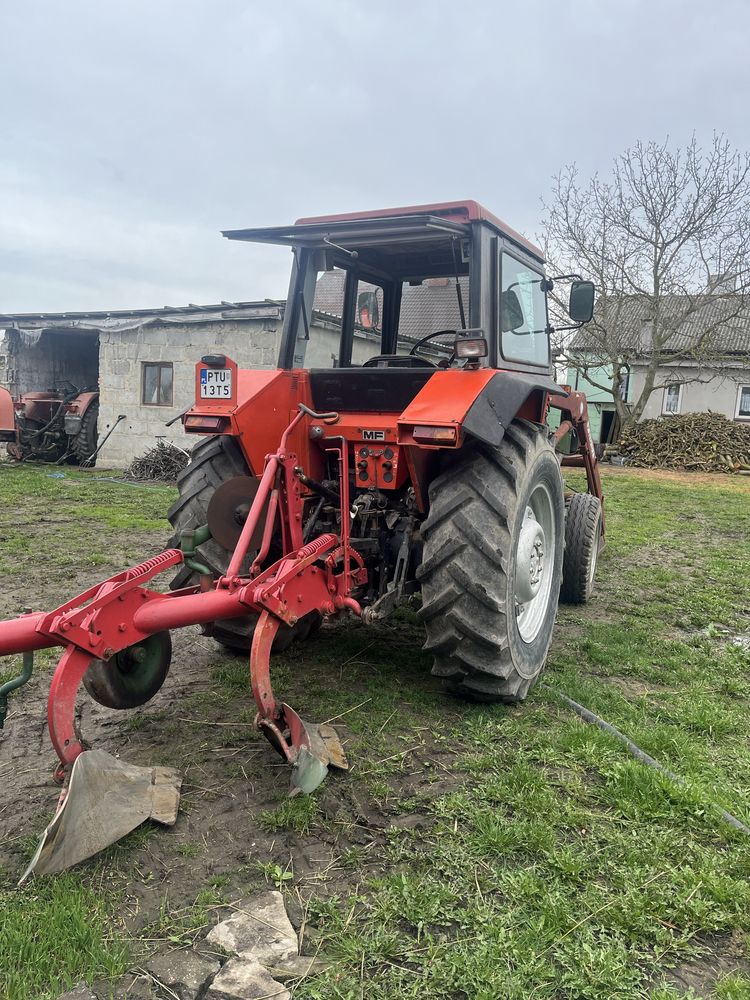 Massey ferguson 575 z turem Ursus c360