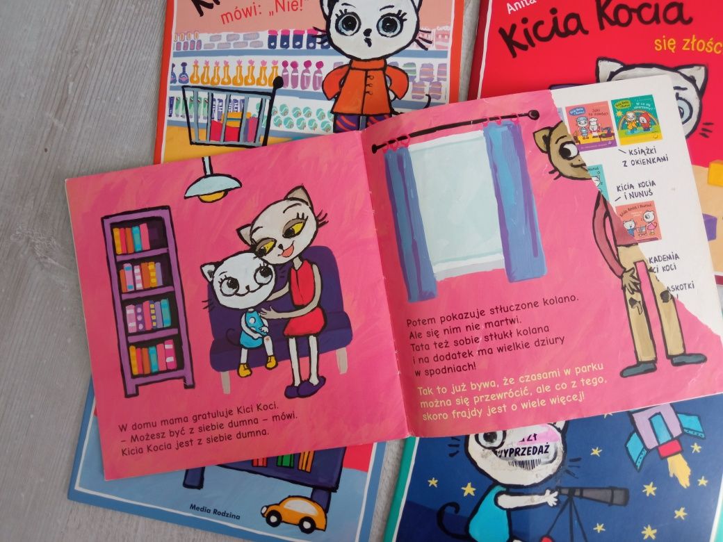 Książeczki kicia kocia