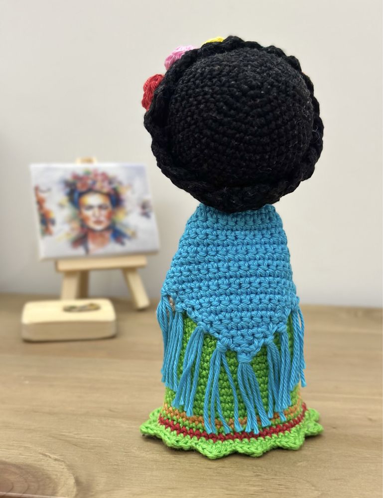 Frida em croché/ amigurumi