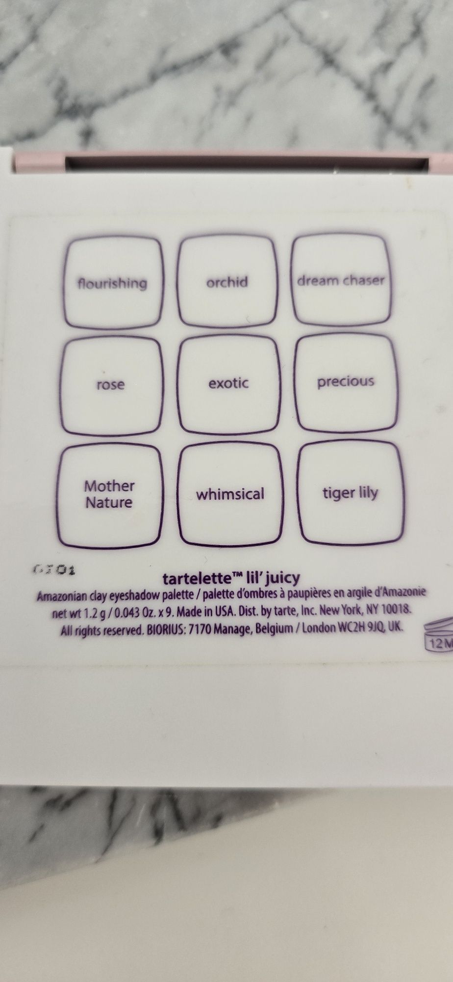 Tartelette paletka cieni lil' juicy Tarte