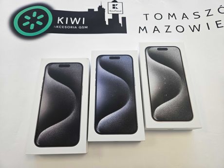 IPHONE 15 PRO 128GB White Blue Black Sklep Tomaszów Maz. cena:4849zł