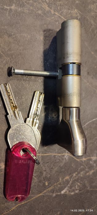 Wkładka 30 / 40 2 klucze ISEO