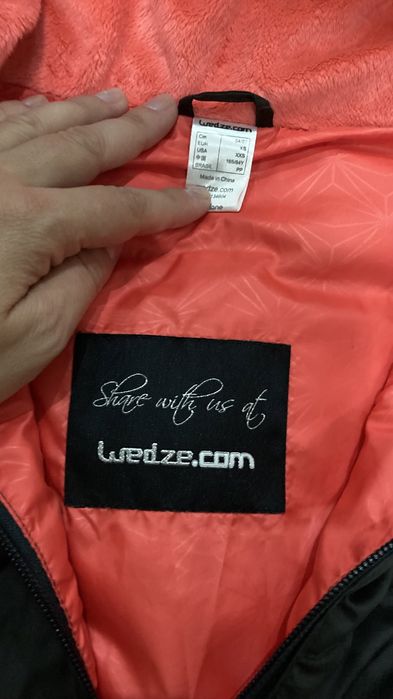 Colete de penas tam XS como novo