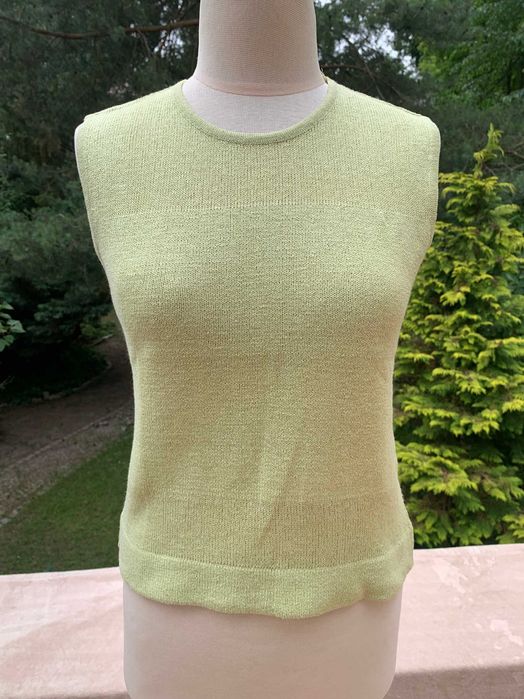 Dzianinowa bluzeczka khaki Modem, rozm s-m