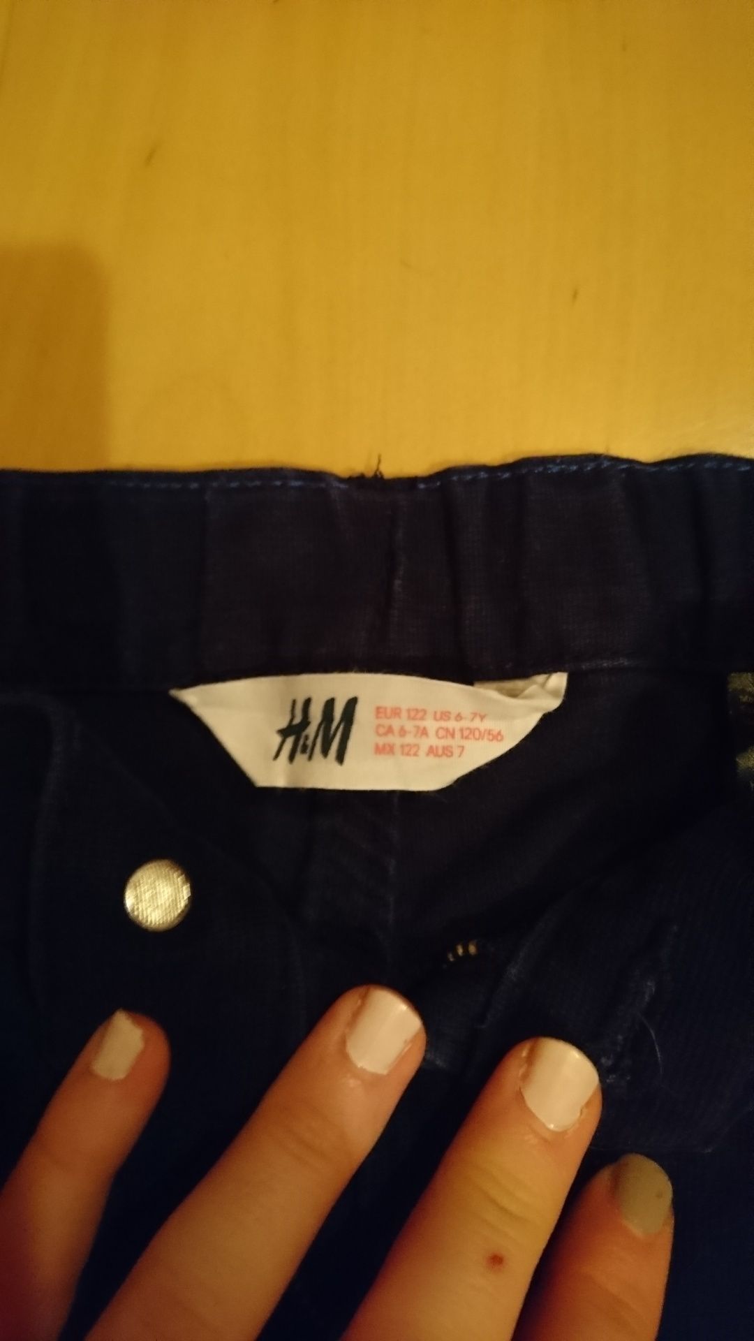 Spodnie chłopięce H&M 122 cm