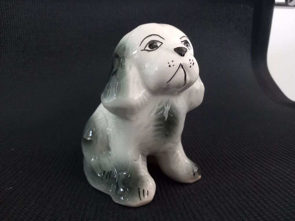 Cão de loiça, vintage.