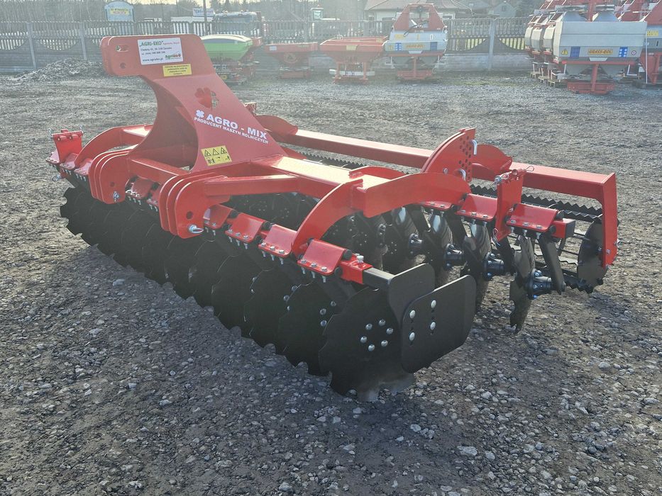 Brona Talerzowa Agregat 2.0m 2.2m 2.5m 2.7m 3.0m 3.5m 4.0m Transport