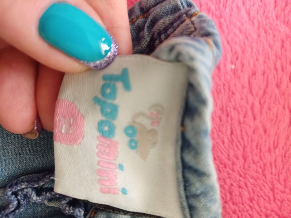 Śliczna sukienka firmy Topomini r.74