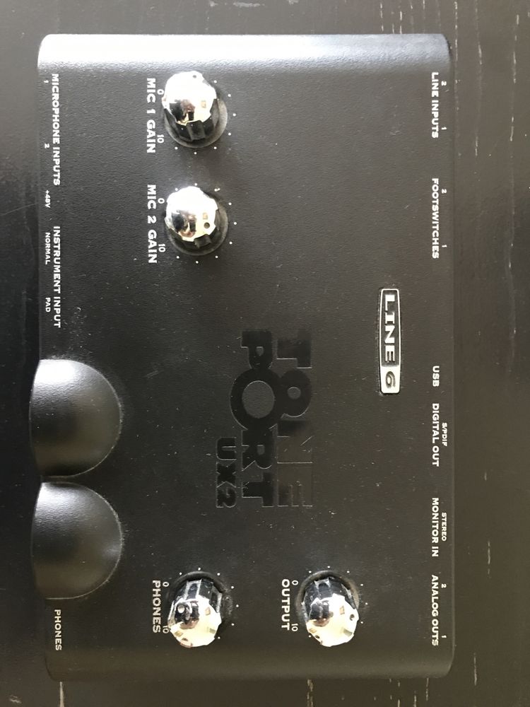 Line 6 Tone Port Ux2 audio interface/interfejs