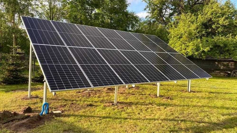 Wiosenna Promocja !!  Instalacja fotowoltaiczna Fotowoltaika grunt 6kW