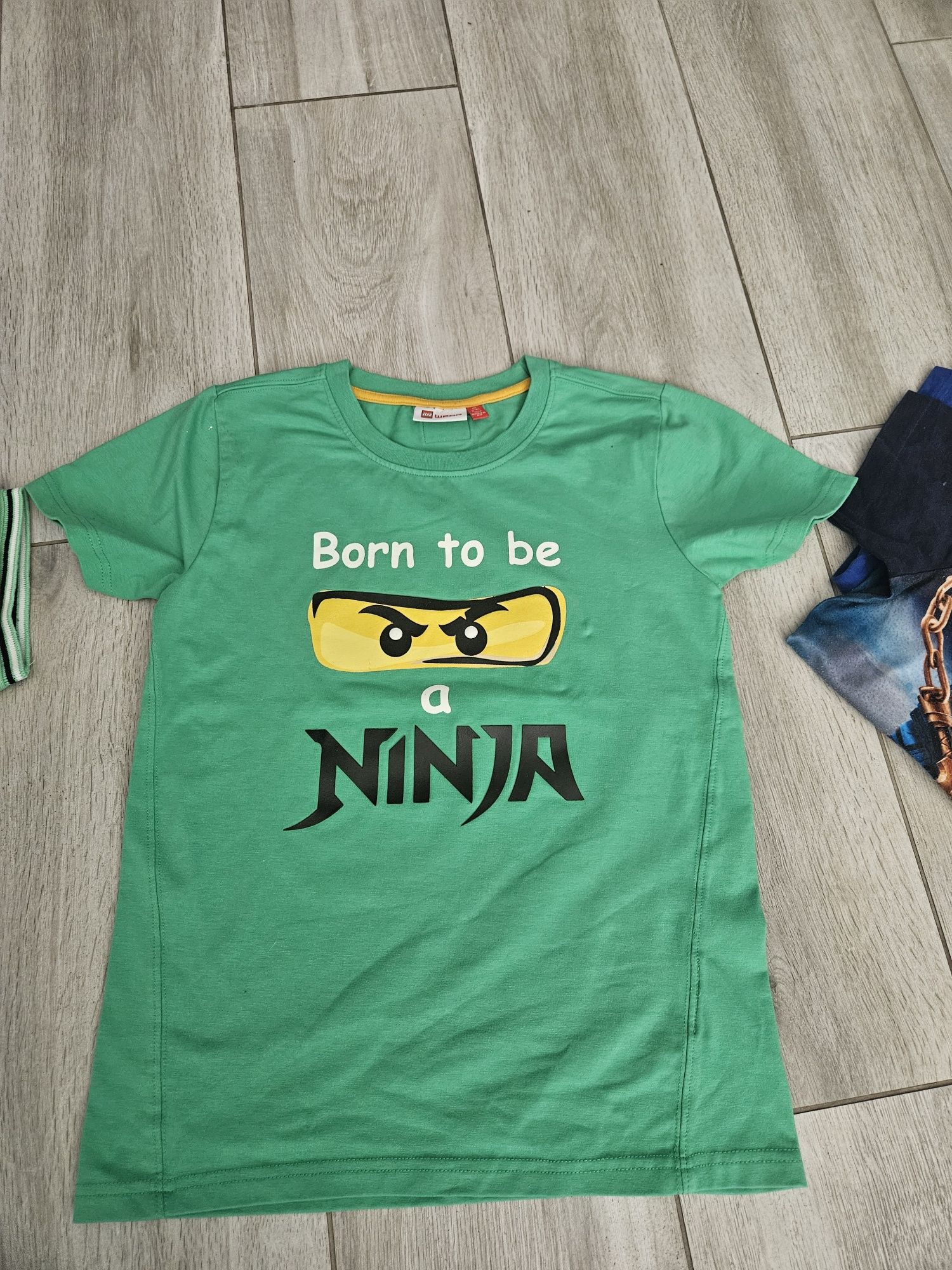 Lego born to be ninja go nowa koszulka tshirt  146