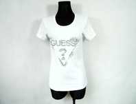 T-shirt GUESS cyrkonie kamienie rozmiar L