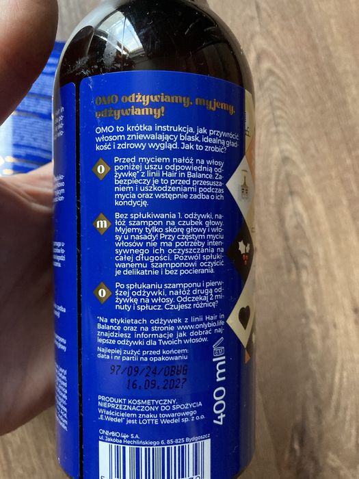 Zestaw kosmetyków onlybio wedel