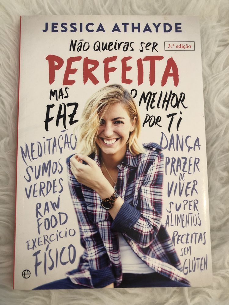 Livro "Não Queiras Ser Perfeita", de Jessica Athayde