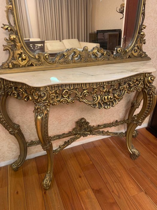 Консольный столик и зеркало (Франция) второй