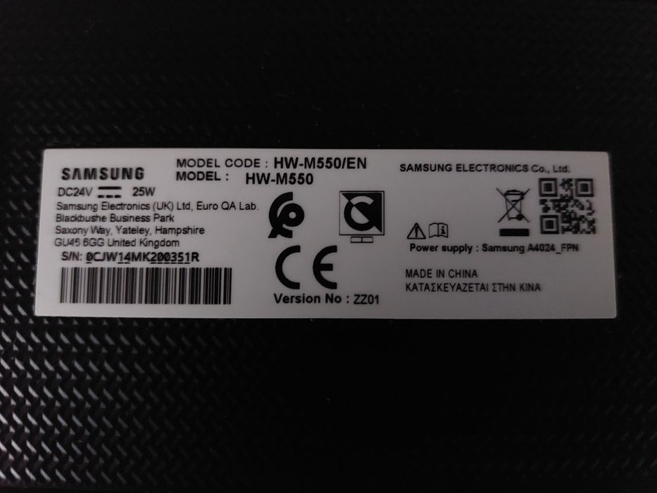 Soundbar Samsung 3.1 moc 340 W