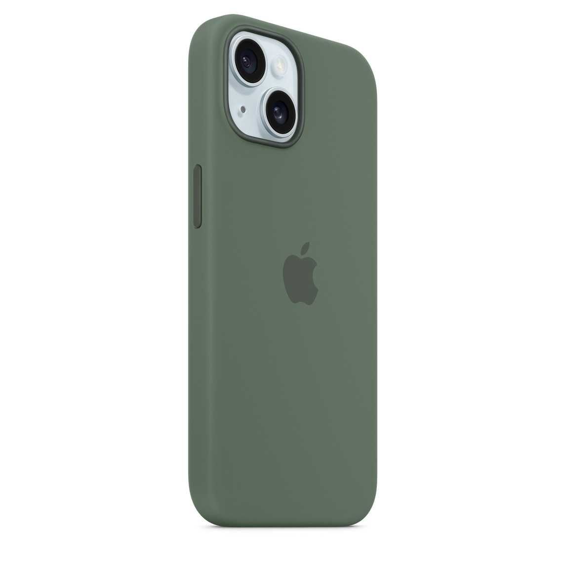 Чохол iPhone 15 Silicone Case with MagSafe - Cypress