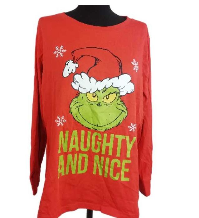 Яркий хлопковый свитшот Гринч Grinch р.XL как новый!