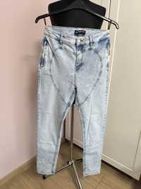 Spodnie jeansowe damskie mega model wyszczuplający modelujący Esperant