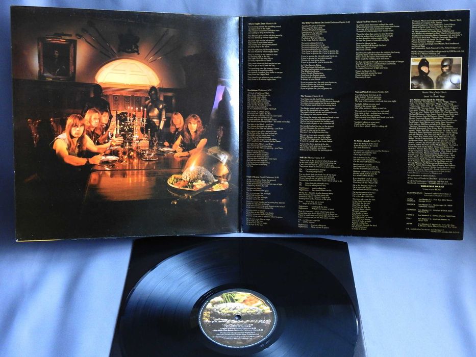 Iron Maiden Piece Of Mind LP 1983 UK пластинка EX Британия 1 press