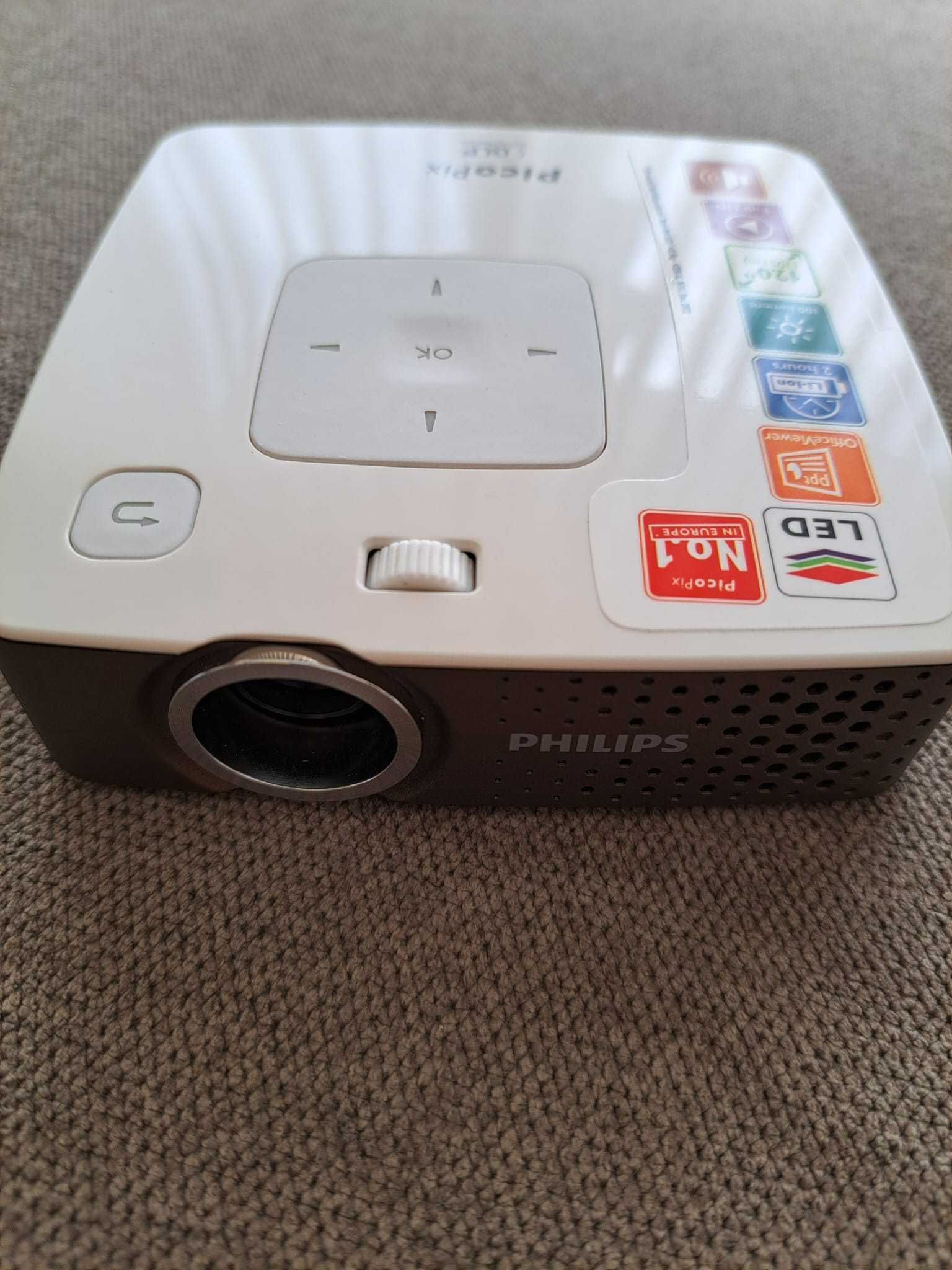 Oportunidade: PicoPix Projector portátil PPX3410 (Philips) como novo