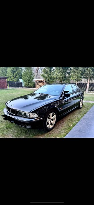 Piękne czarne BMW e39 520i automat LPG  beznyna + gaz sedan stan super