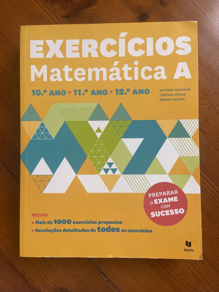 Livro de exercícios de Matemática A (10/11/12)